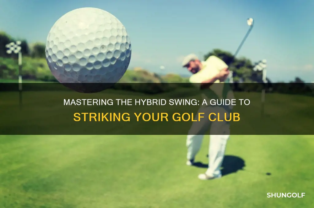 how to strike a hybrid golf club
