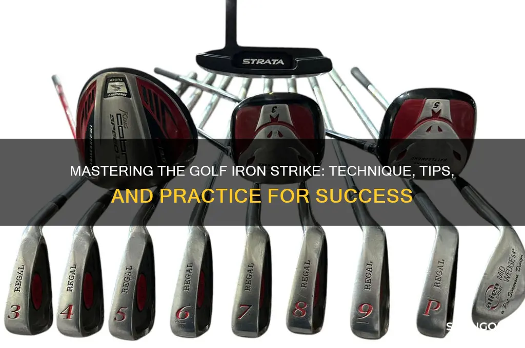 how to strike an iron in golf