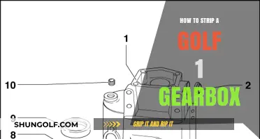 Step-by-Step Guide to Disassembling a Golf 1 Gearbox