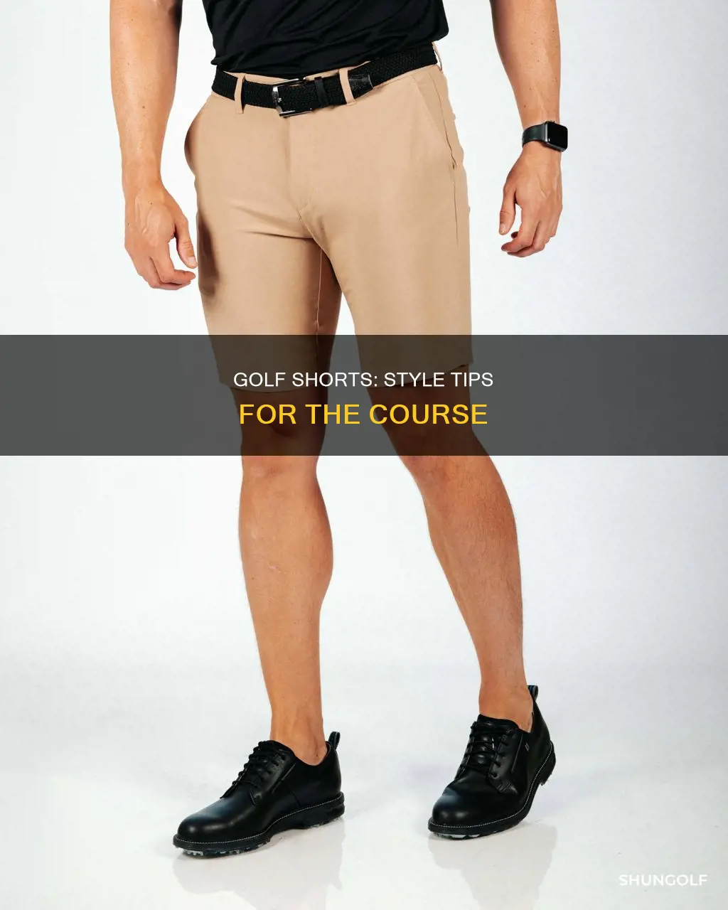 how to style golf shorts