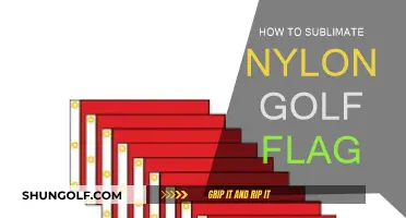 Sublimating Nylon Golf Flags: A Step-by-Step Guide