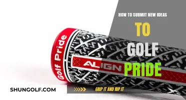 Innovate with Golf Pride: A Step-by-Step Guide to Submitting New Ideas