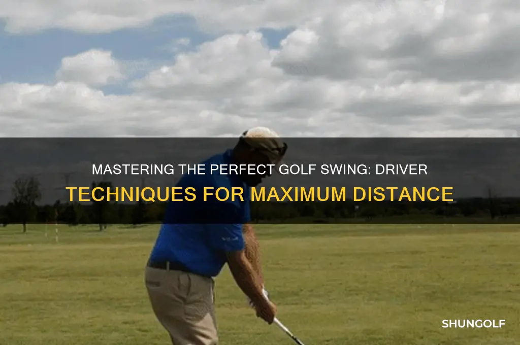 how to swing a driver golf club
