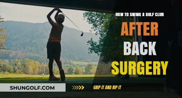 Safe Golf Swing Techniques Post-Back Surgery: A Recovery Guide