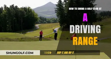 Mastering Your Golf Swing: A Driving Range Practice Guide