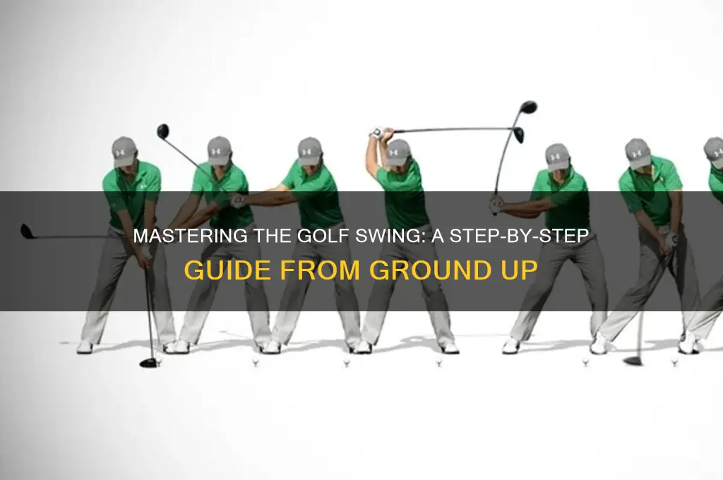 how to swing a golf club from the ground up