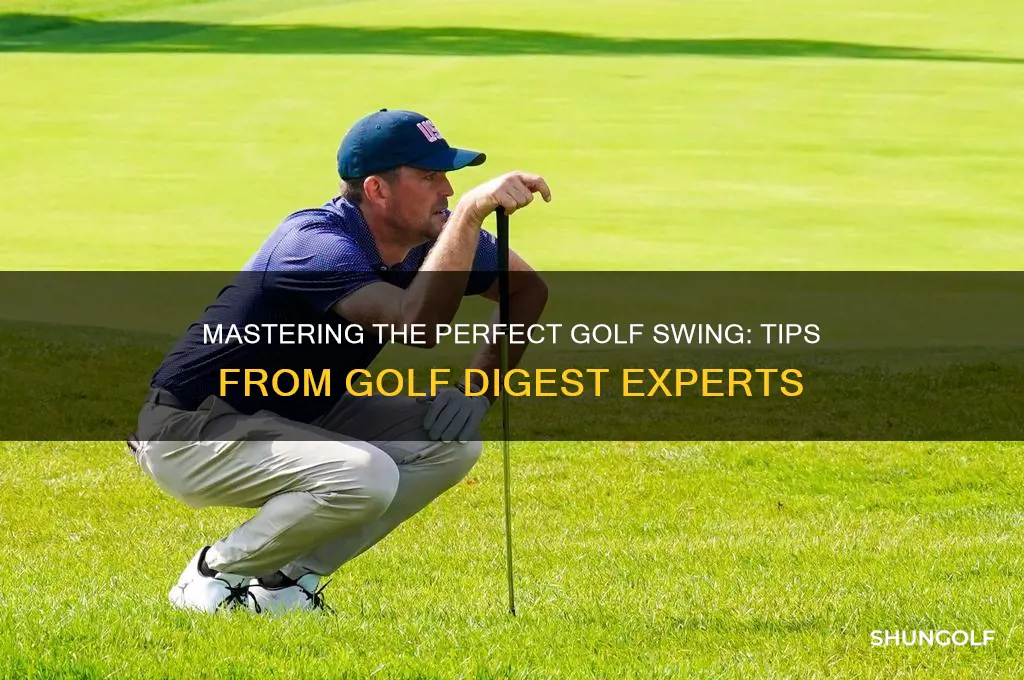 how to swing a golf club golf digest