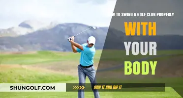 Mastering the Golf Swing: A Guide to Proper Body Mechanics