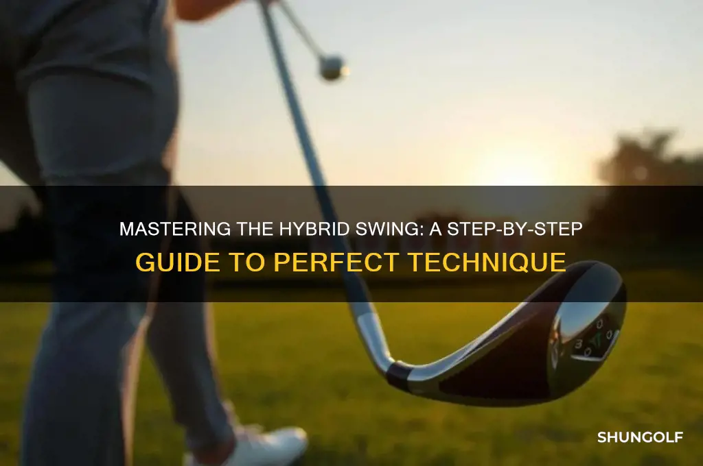 how to swing a hybrid golf club correctly