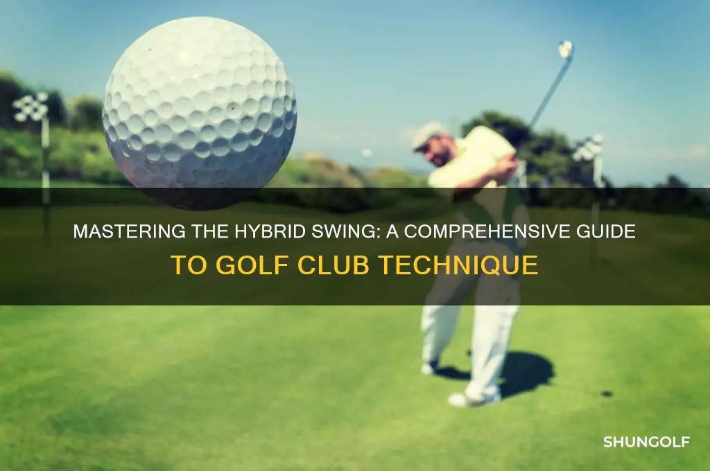 how to swing a hybrid golf club