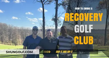Mastering the Recovery Swing: Tips for Effective Golf Club Control