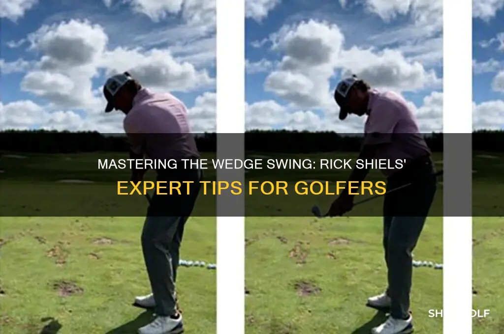 how to swing a wedge golf club rick shiels