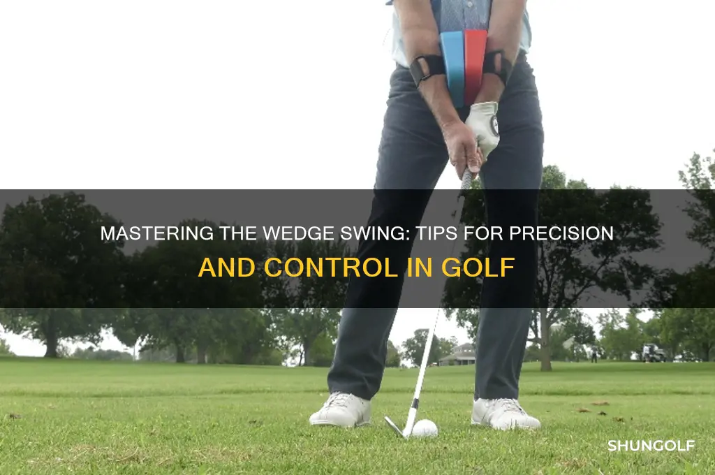 how to swing a wedge golf club