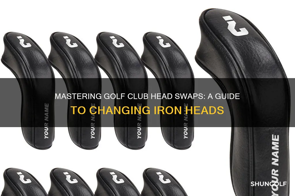 how to switch change golf club heads irons