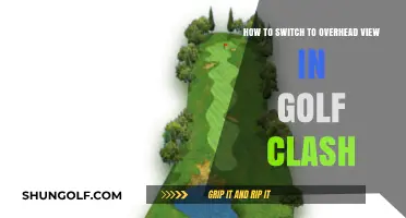 Master Golf Clash: Switch to Overhead View for Better Aiming