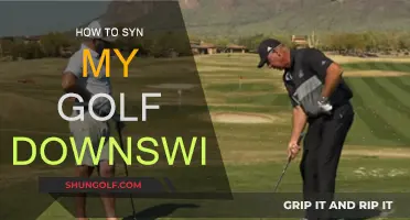 Sync Your Downswing: Golf's Secret to Power and Accuracy