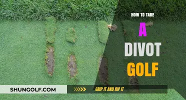 Mastering the Art of Taking a Golf Divot