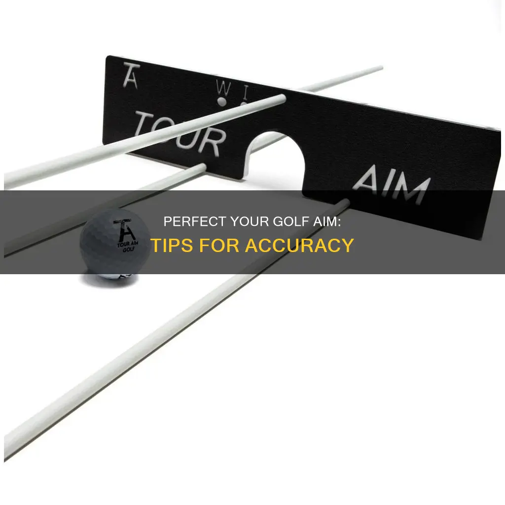 how to take aim in golf