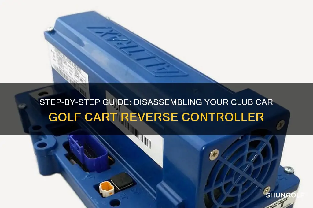 how to take apart club car golf cart reverse controller