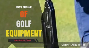 Mastering Golf Equipment Care: Essential Tips for Longevity and Performance
