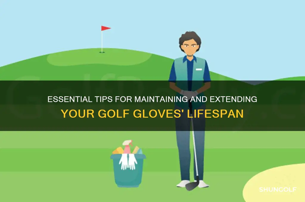 how to take care of golf gloves