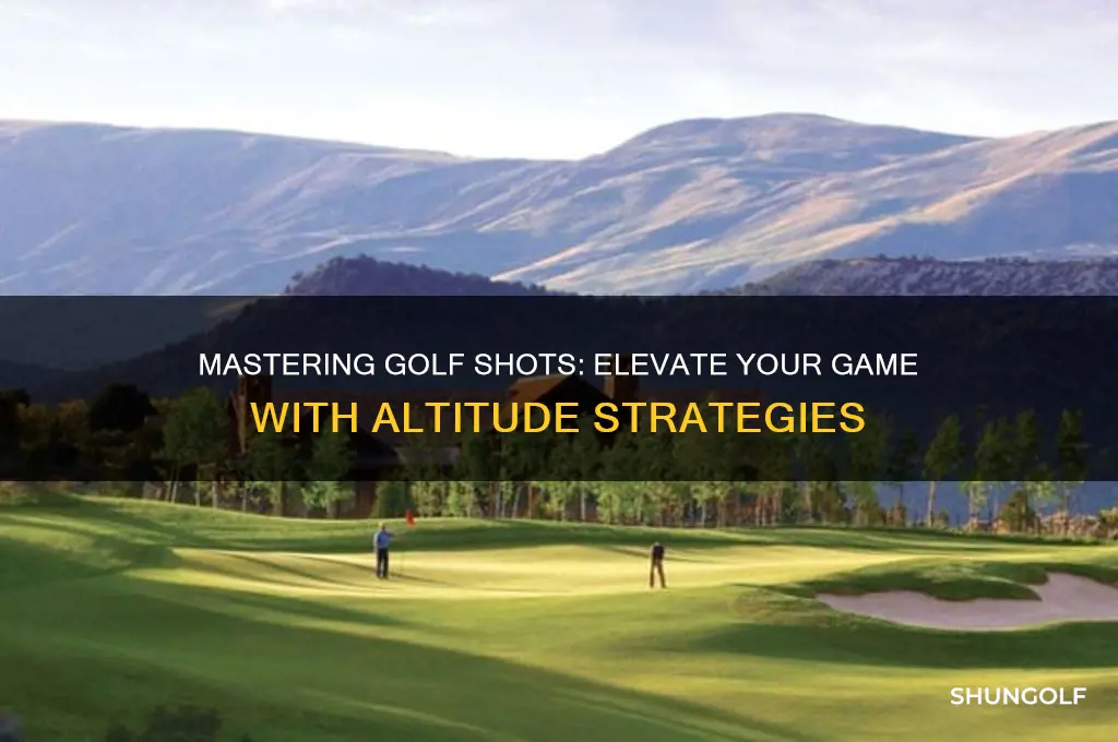 how to take elevation into consideration when golf