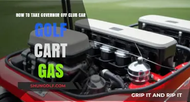 Step-by-Step Guide: Removing Governor from Club Car Gas Golf Cart