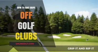 Mastering the Art: Removing Grips from Golf Clubs Effortlessly