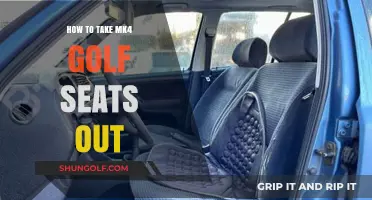 Step-by-Step Guide to Removing MK4 Golf Seats Easily
