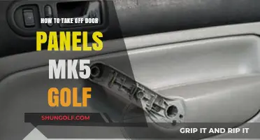 Easy Guide: Removing Door Panels on Your MK5 Golf