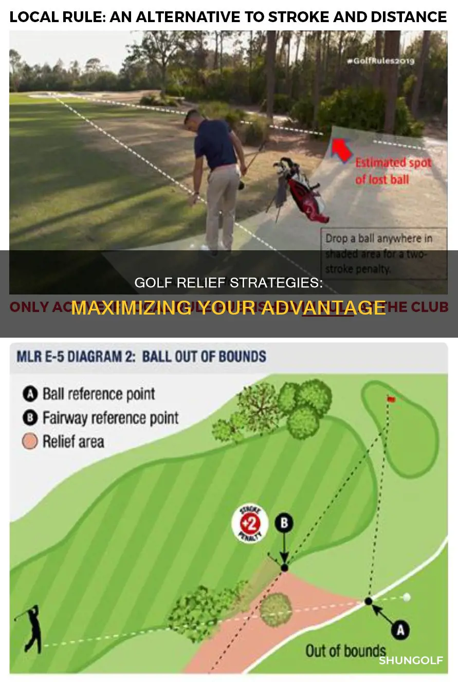 how to take relief in golf