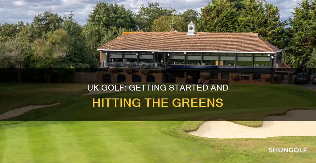 how to take up golf uk
