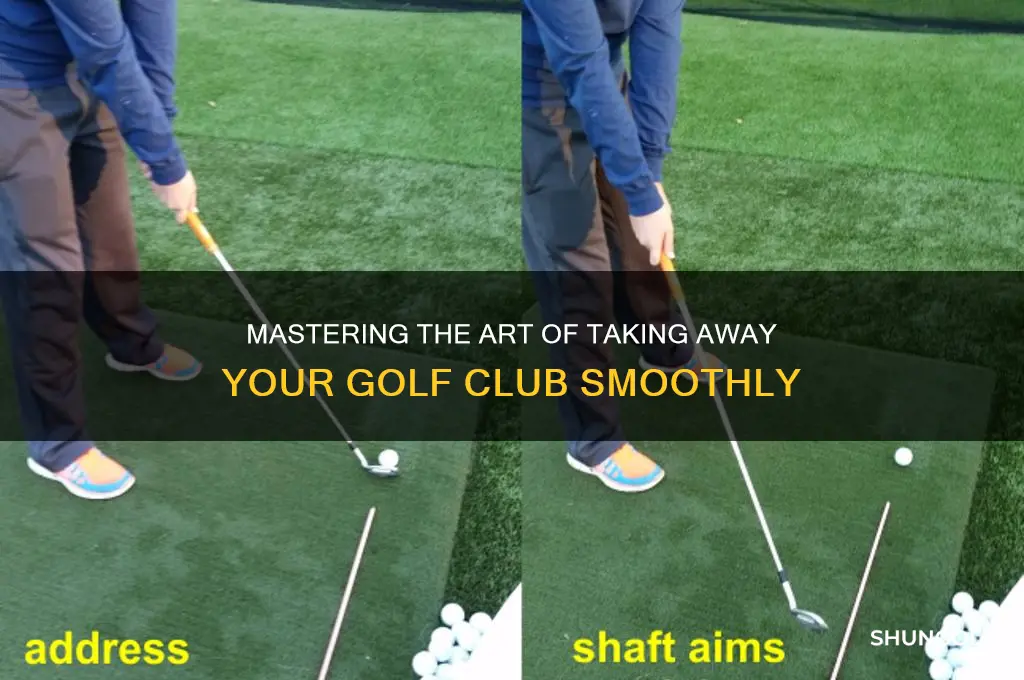 how to takeaway golf club