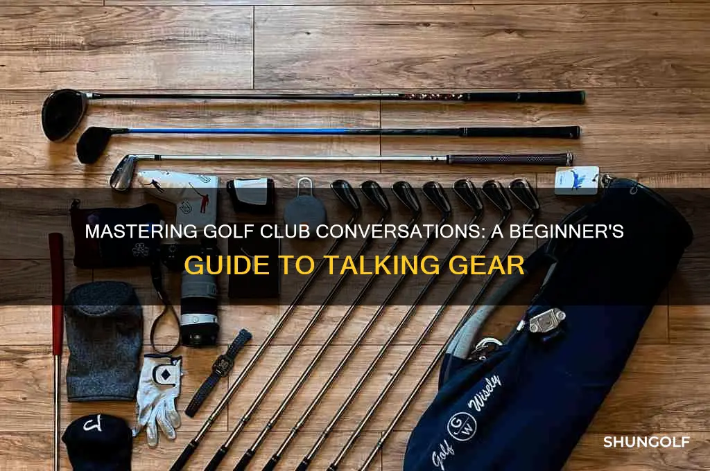 how to talk golf clubs