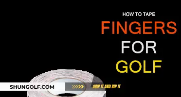 Taping Fingers for Golf: A Guide to Success