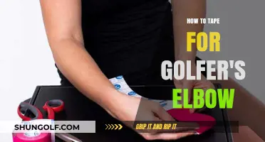 Effective Taping Techniques to Relieve Golfer's Elbow Pain Quickly