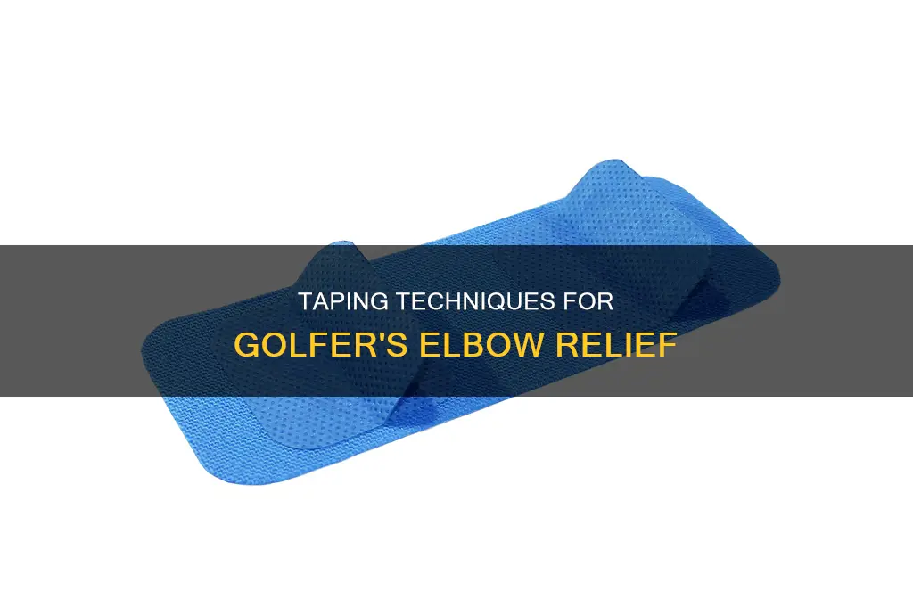 how to tape golfer