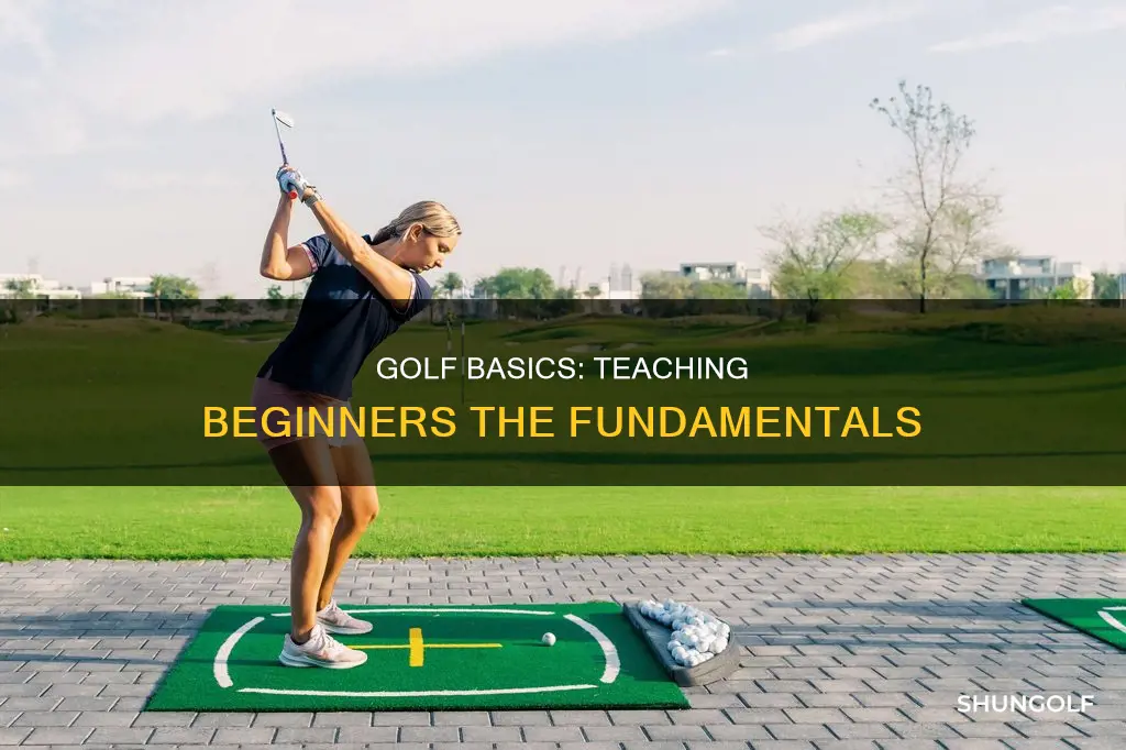 how to teach a beginner golfer