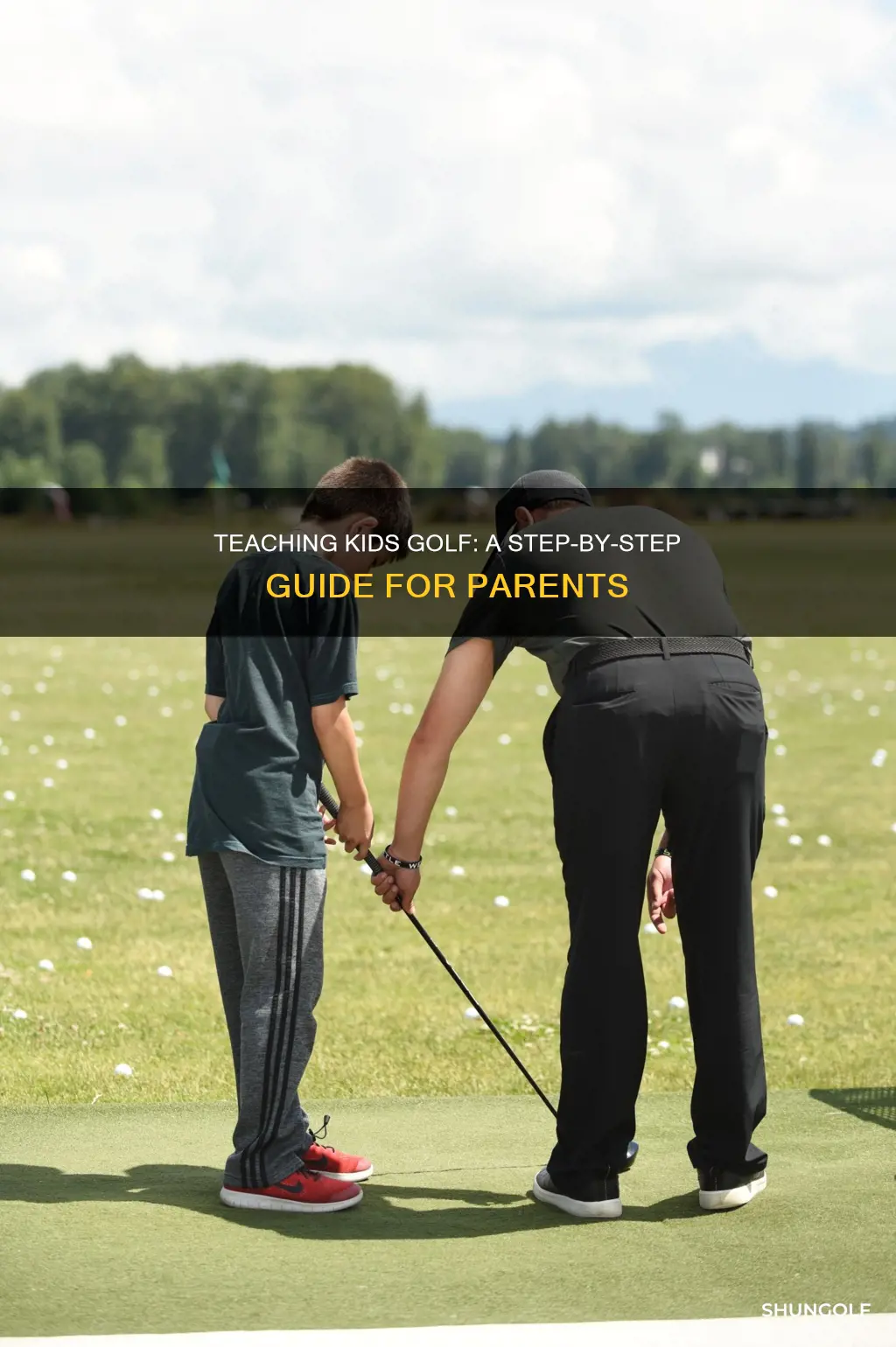 how to teach a child golf