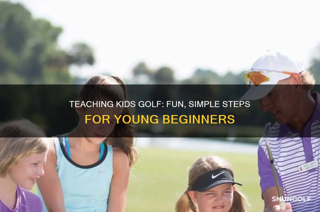 how to teach a child how to golf