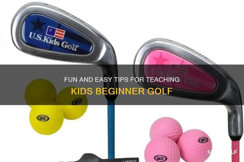 how to teach beginner golf to kids