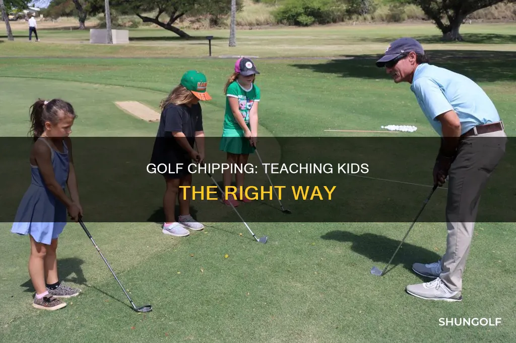 how to teach kids golf chipping