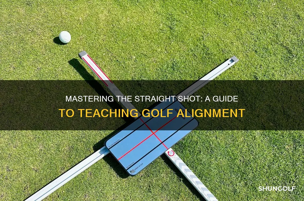 how to teach someone to golf straight