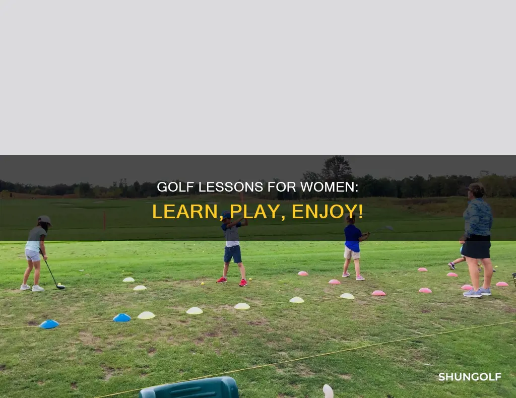 how to teach women golf