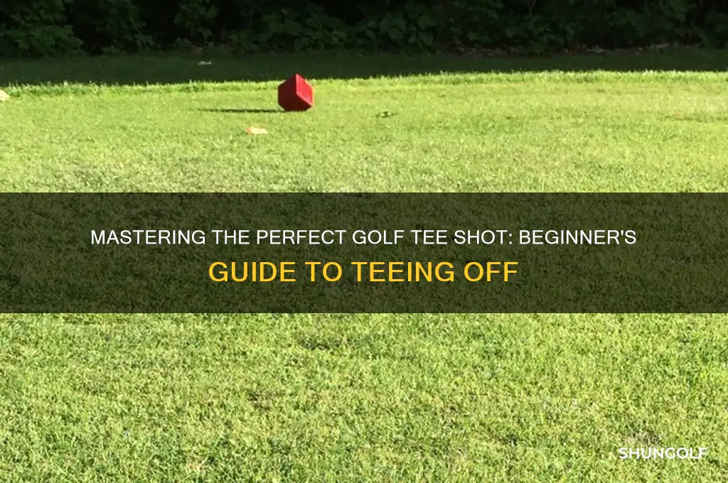 how to tee off in golf for beginners
