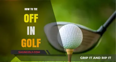 Tee Off: Golf's Essential Starting Move
