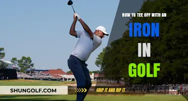 Mastering the Iron Tee Shot: A Golfer's Guide to Precision