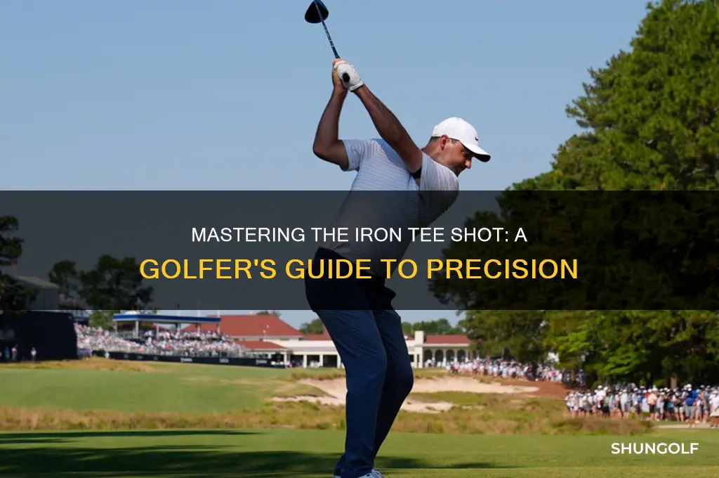 how to tee off with an iron in golf