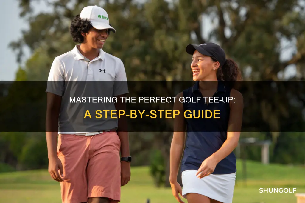 how to tee up in golf story