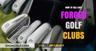 Identifying Cast vs. Forged Golf Clubs: A Comprehensive Guide for Golfers